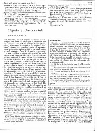 Eerste pagina van het artikel zoals het is gepubliceerd in het tijdschrift