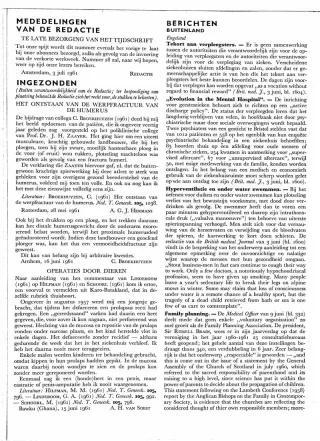 Eerste pagina van het artikel zoals het is gepubliceerd in het tijdschrift