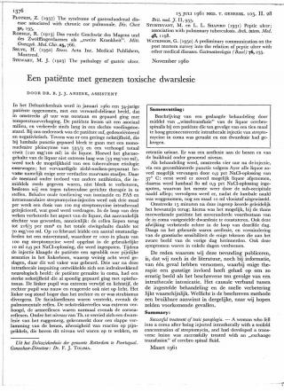 Eerste pagina van het artikel zoals het is gepubliceerd in het tijdschrift