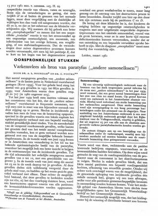 Eerste pagina van het artikel zoals het is gepubliceerd in het tijdschrift