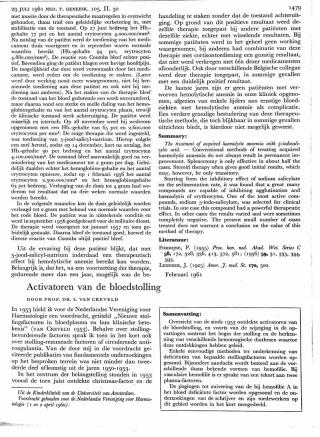 Eerste pagina van het artikel zoals het is gepubliceerd in het tijdschrift