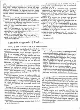 Eerste pagina van het artikel zoals het is gepubliceerd in het tijdschrift