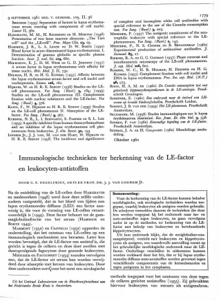 Eerste pagina van het artikel zoals het is gepubliceerd in het tijdschrift