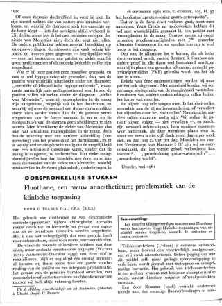 Eerste pagina van het artikel zoals het is gepubliceerd in het tijdschrift
