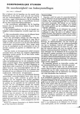 Eerste pagina van het artikel zoals het is gepubliceerd in het tijdschrift