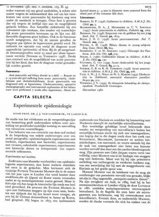 Eerste pagina van het artikel zoals het is gepubliceerd in het tijdschrift