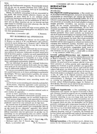 Eerste pagina van het artikel zoals het is gepubliceerd in het tijdschrift