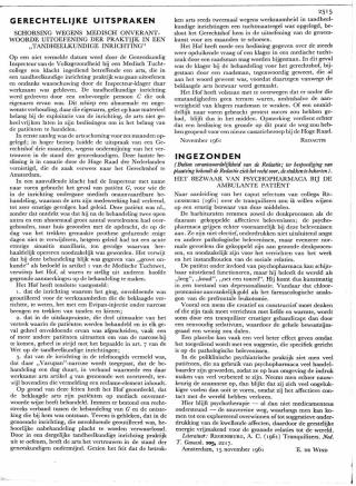 Eerste pagina van het artikel zoals het is gepubliceerd in het tijdschrift