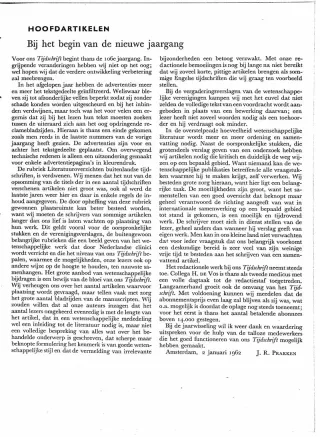 Eerste pagina van het artikel zoals het is gepubliceerd in het tijdschrift