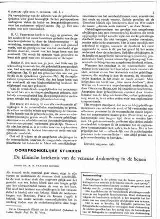 Eerste pagina van het artikel zoals het is gepubliceerd in het tijdschrift