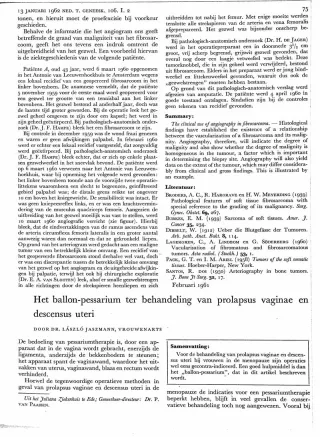 Eerste pagina van het artikel zoals het is gepubliceerd in het tijdschrift
