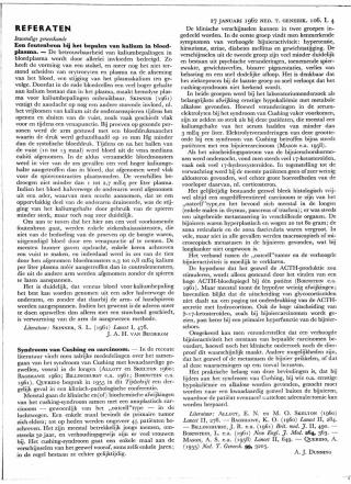 Eerste pagina van het artikel zoals het is gepubliceerd in het tijdschrift