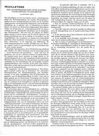 Eerste pagina van het artikel zoals het is gepubliceerd in het tijdschrift