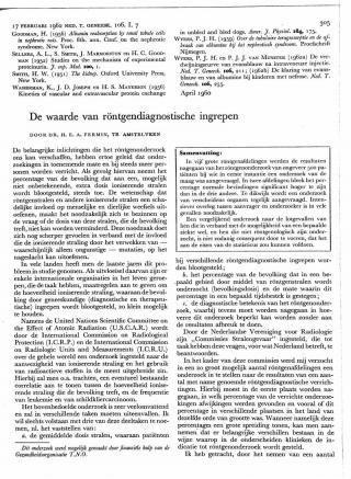 Eerste pagina van het artikel zoals het is gepubliceerd in het tijdschrift