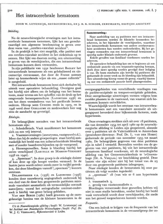 Eerste pagina van het artikel zoals het is gepubliceerd in het tijdschrift
