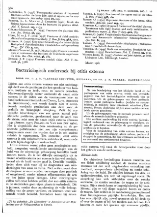Eerste pagina van het artikel zoals het is gepubliceerd in het tijdschrift