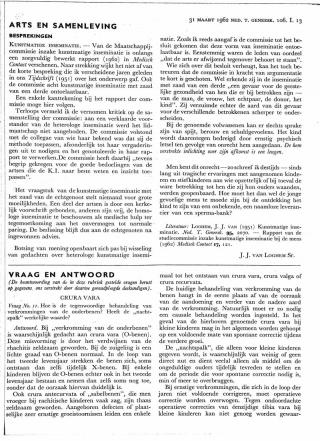 Eerste pagina van het artikel zoals het is gepubliceerd in het tijdschrift