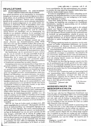 Eerste pagina van het artikel zoals het is gepubliceerd in het tijdschrift