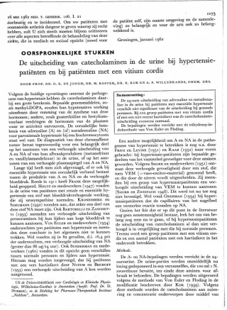 Eerste pagina van het artikel zoals het is gepubliceerd in het tijdschrift