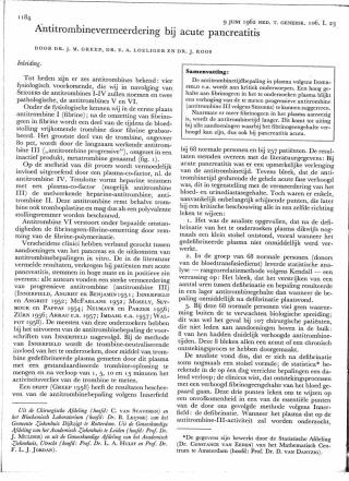 Eerste pagina van het artikel zoals het is gepubliceerd in het tijdschrift