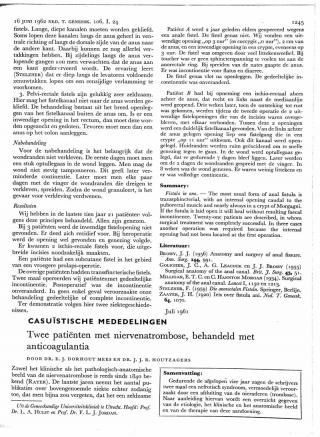 Eerste pagina van het artikel zoals het is gepubliceerd in het tijdschrift