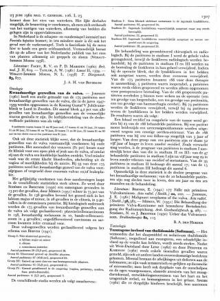 Eerste pagina van het artikel zoals het is gepubliceerd in het tijdschrift