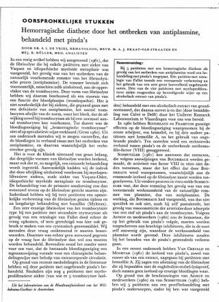 Eerste pagina van het artikel zoals het is gepubliceerd in het tijdschrift