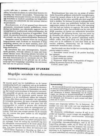 Eerste pagina van het artikel zoals het is gepubliceerd in het tijdschrift