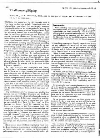 Eerste pagina van het artikel zoals het is gepubliceerd in het tijdschrift