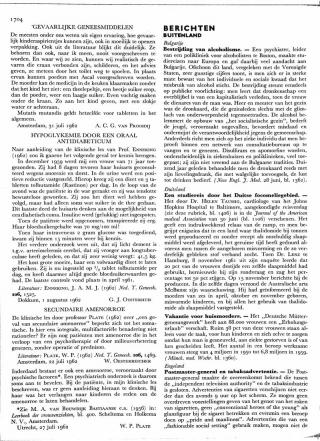 Eerste pagina van het artikel zoals het is gepubliceerd in het tijdschrift