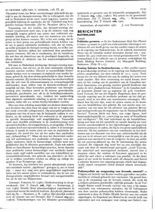 Eerste pagina van het artikel zoals het is gepubliceerd in het tijdschrift