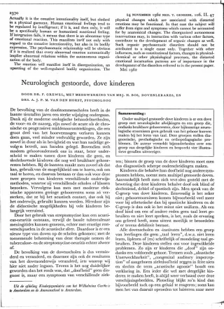 Eerste pagina van het artikel zoals het is gepubliceerd in het tijdschrift