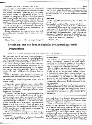 Eerste pagina van het artikel zoals het is gepubliceerd in het tijdschrift