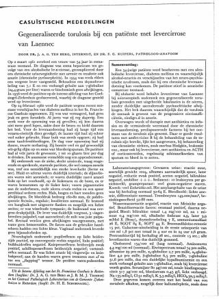 Eerste pagina van het artikel zoals het is gepubliceerd in het tijdschrift