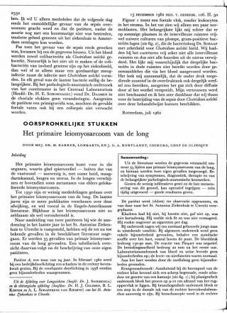 Eerste pagina van het artikel zoals het is gepubliceerd in het tijdschrift