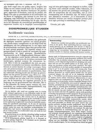 Eerste pagina van het artikel zoals het is gepubliceerd in het tijdschrift