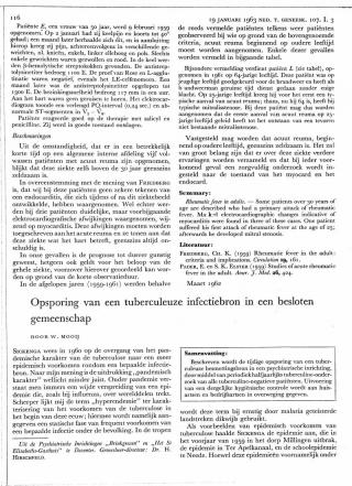 Eerste pagina van het artikel zoals het is gepubliceerd in het tijdschrift