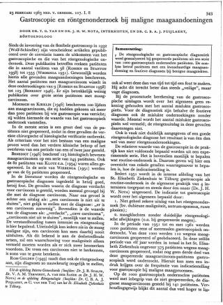 Eerste pagina van het artikel zoals het is gepubliceerd in het tijdschrift