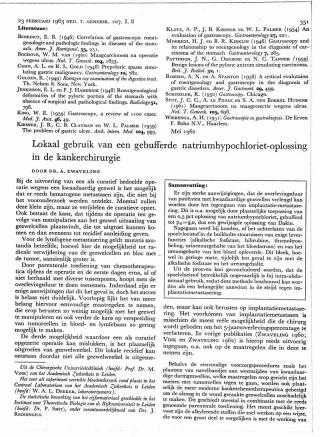 Eerste pagina van het artikel zoals het is gepubliceerd in het tijdschrift