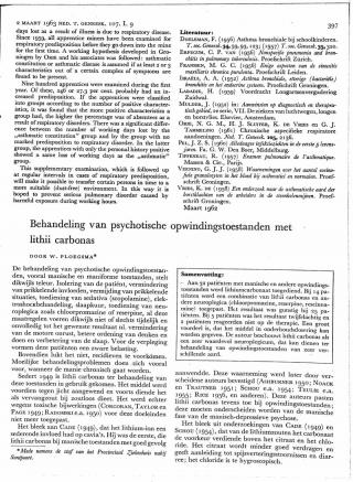 Eerste pagina van het artikel zoals het is gepubliceerd in het tijdschrift