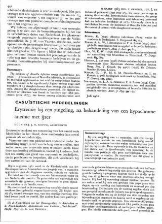 Eerste pagina van het artikel zoals het is gepubliceerd in het tijdschrift