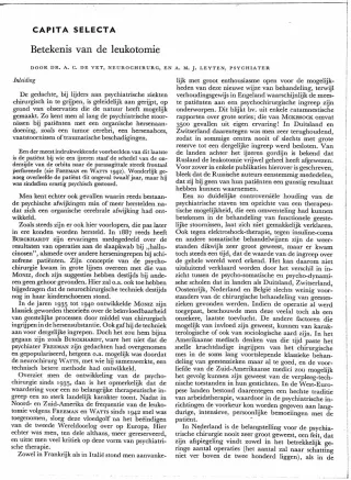 Eerste pagina van het artikel zoals het is gepubliceerd in het tijdschrift