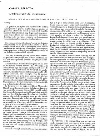 Eerste pagina van het artikel zoals het is gepubliceerd in het tijdschrift