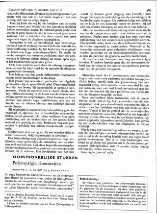 Eerste pagina van het artikel zoals het is gepubliceerd in het tijdschrift