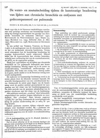 Eerste pagina van het artikel zoals het is gepubliceerd in het tijdschrift