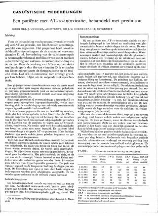 Eerste pagina van het artikel zoals het is gepubliceerd in het tijdschrift