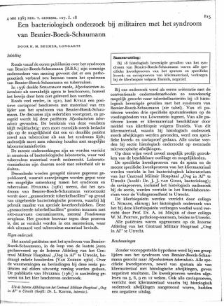 Eerste pagina van het artikel zoals het is gepubliceerd in het tijdschrift