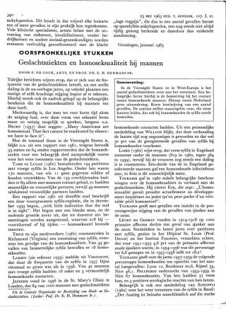 Eerste pagina van het artikel zoals het is gepubliceerd in het tijdschrift