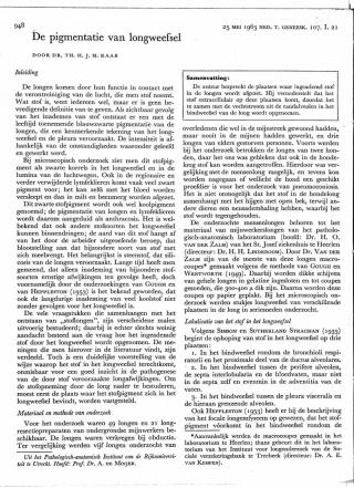 Eerste pagina van het artikel zoals het is gepubliceerd in het tijdschrift