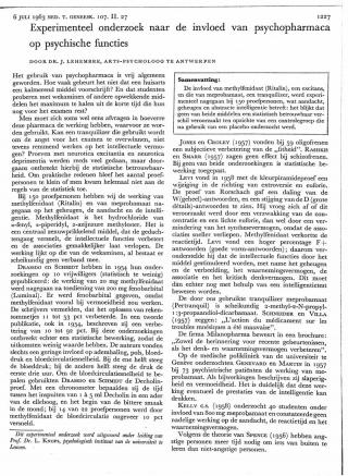 Eerste pagina van het artikel zoals het is gepubliceerd in het tijdschrift